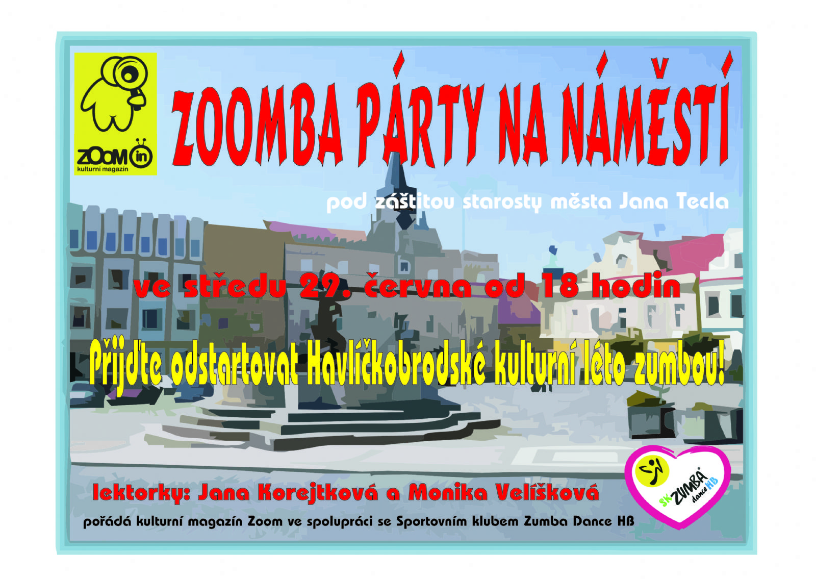 Na náměstí v Brodě chystají netradiční zumba párty