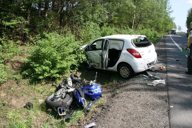 Na obchvatu Habrů zemřel tragicky motocyklista
