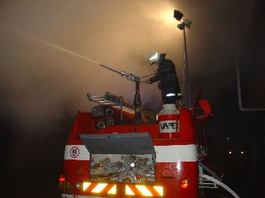 Na Pelhřimovsku hoří teletník