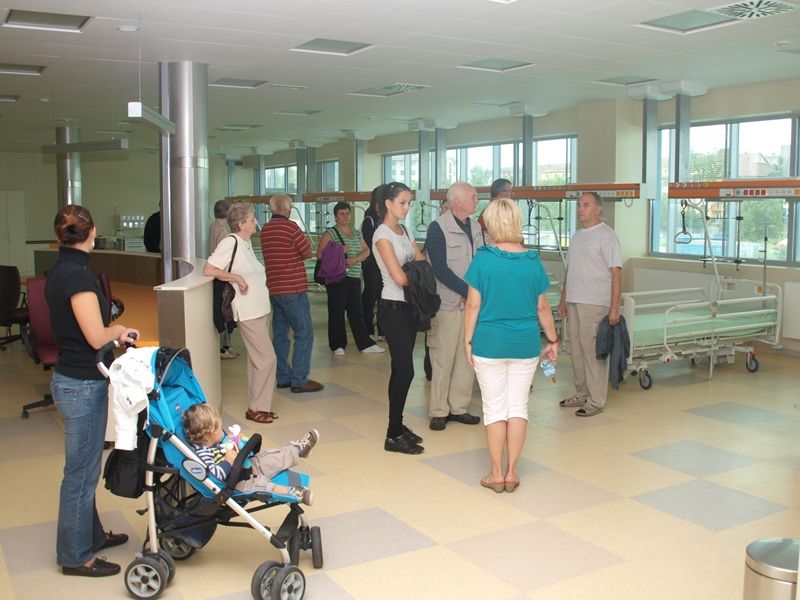 Na prohlídku emergency pavilonu v Jihlavě přišlo 800 lidí