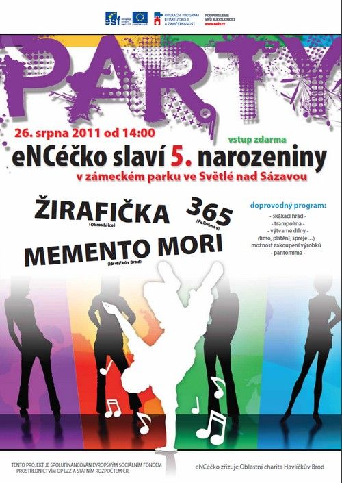 obrázek: Narozeninová oslava eNCéčka ve Světlé