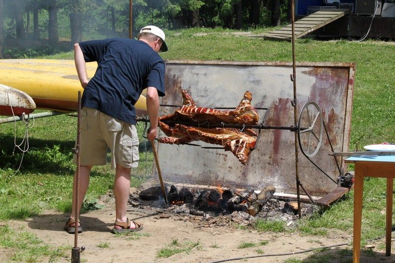 Neckiáda na Sázavě u Ledče