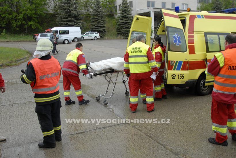 Nehoda autobusu prověří spolupráci hasičů, policistů a zdravotníků