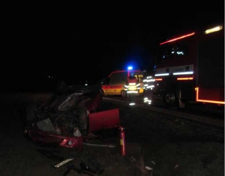 Nehody zaměstnaly ve čtvrtek ráno hasiče Vysočiny