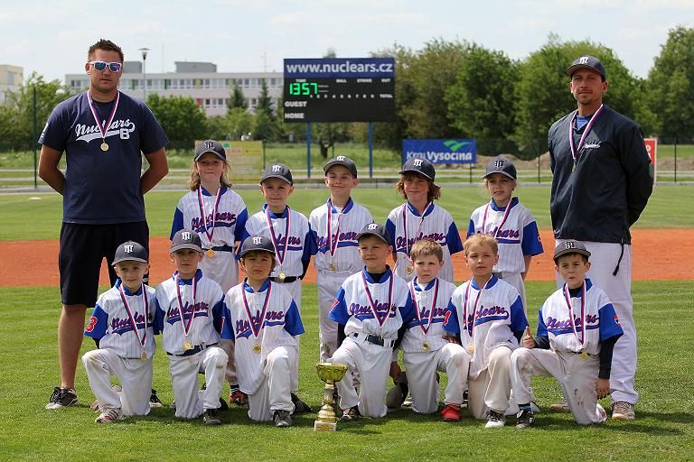 Nejmladší baseballisté Třebíče jsou nejlepší na Moravě