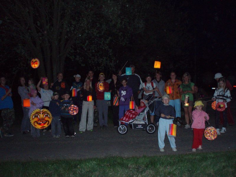 Netradiční oslava čarodějnic v Květnově na Havlíčkobrodsku
