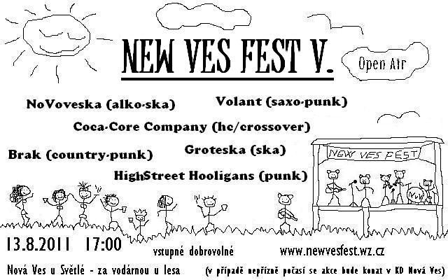 New ves fest už popáté do Nové Vsi u Světlé