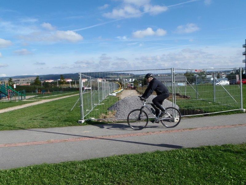 Nové cyklostezky v průmyslové zóně a v Horním Kosově v Jihlavě