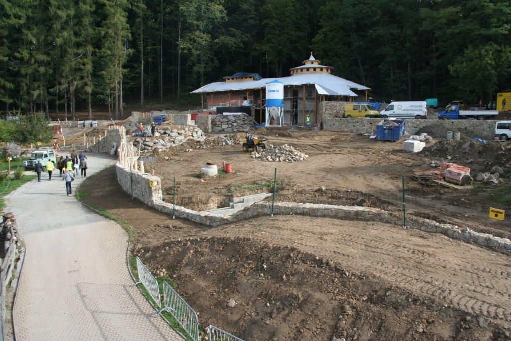 Nové pavilony v jihlavské zoo už rostou