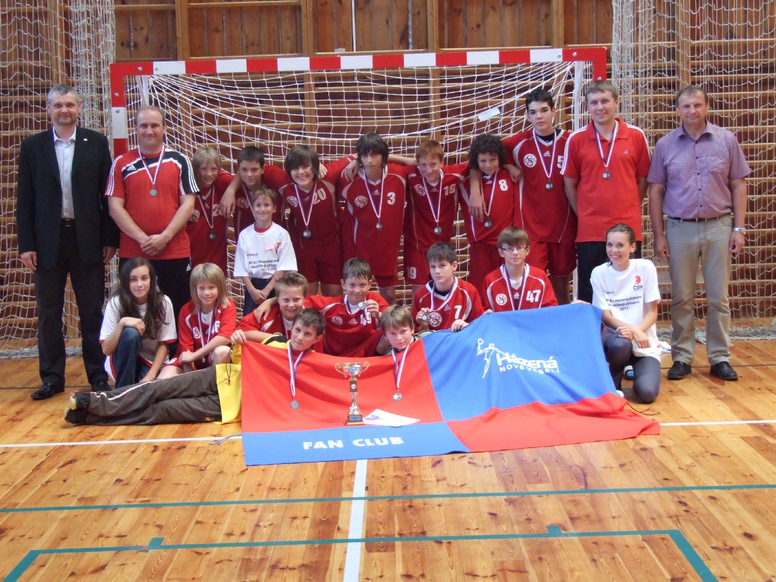 Nové Veselí získalo stříbro na šampionátu v házenkářském desetiboji