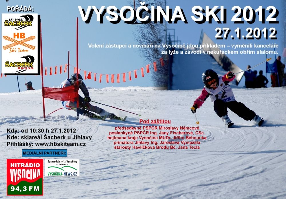 Novináři a zastupitelé změří síly na lyžích