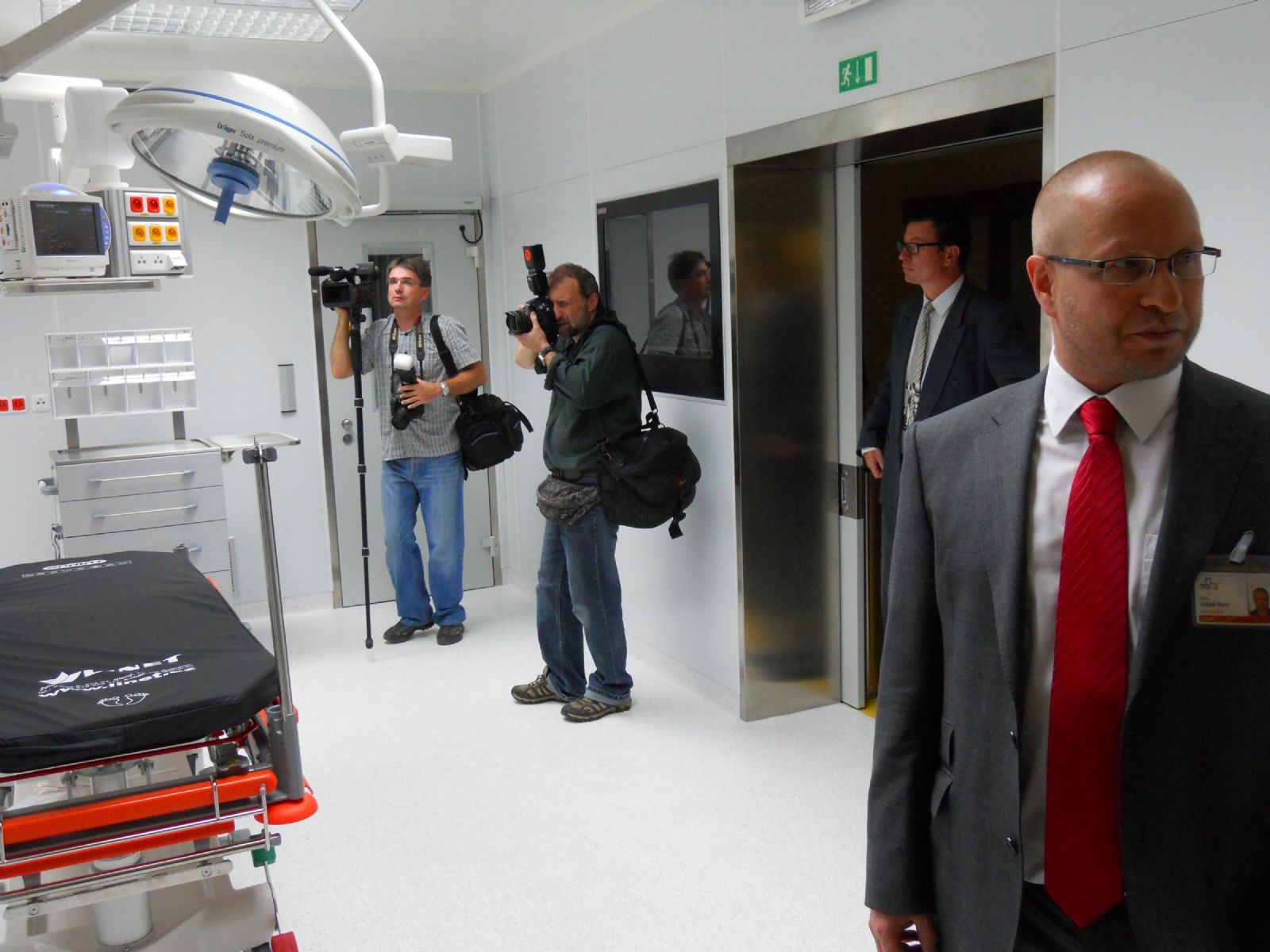 Nový emergency pavilon jihlavské nemocnice otevřen