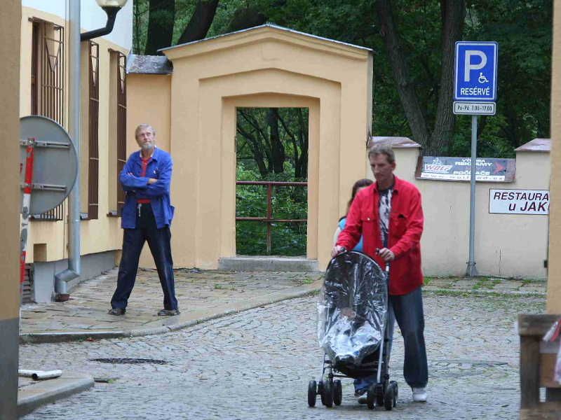 obrázek: Nový průchod z centra do Heulosu, průhledy do podzemí