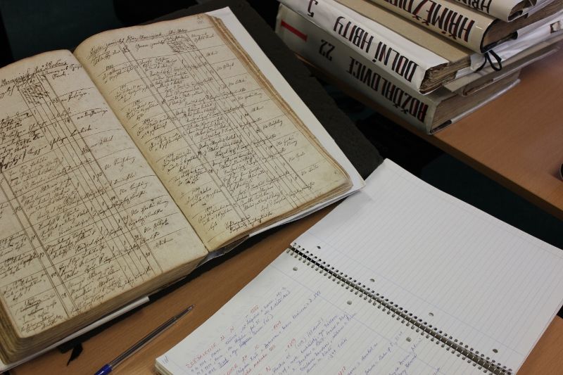 O genealogii v Třěšti s Blankou Lednickou