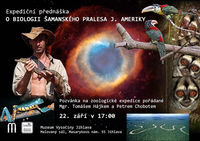 obrázek: O šamanském pralese jižní Ameriky v Jihlavě