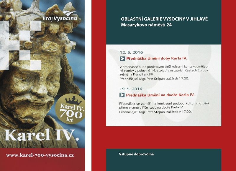 obrázek: O umění v době Karla IV. v Jihlavě