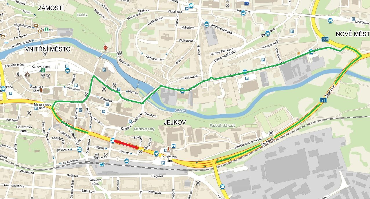 O víkendu opraví kanalizaci v Bráfově ulici v Třebíči