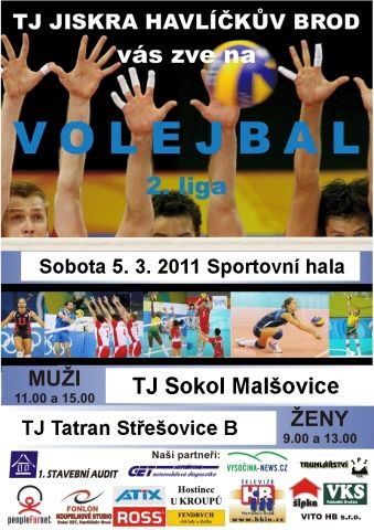 O víkendu všechny volejbalové týmu Brodu doma