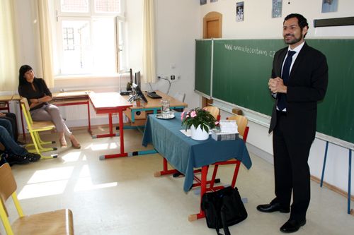 obrázek: O vztahu USA a Evropy bude hovořit Daniel Ernst