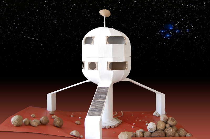 obrázek: Objekty pro Mars staví studenti stavebních škol z Vysočiny