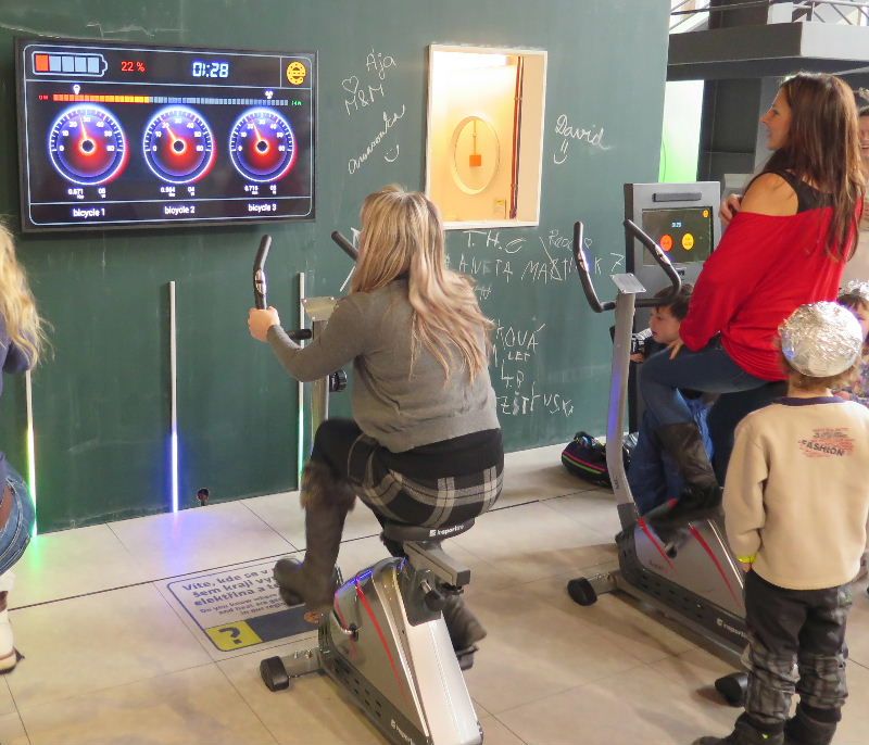 Obří bublifuk v třebíčském Alternátoru