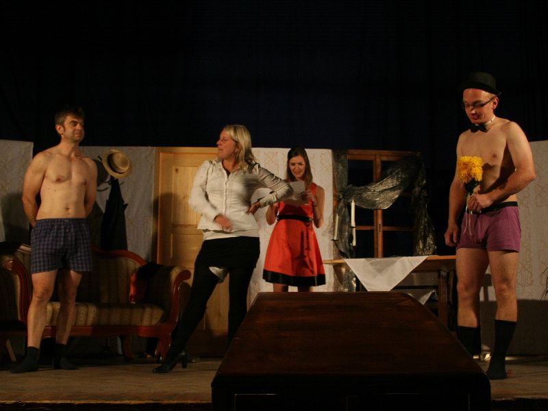 obrázek: Ochotníci z Borové v Rozsochatci a Přibyslavi