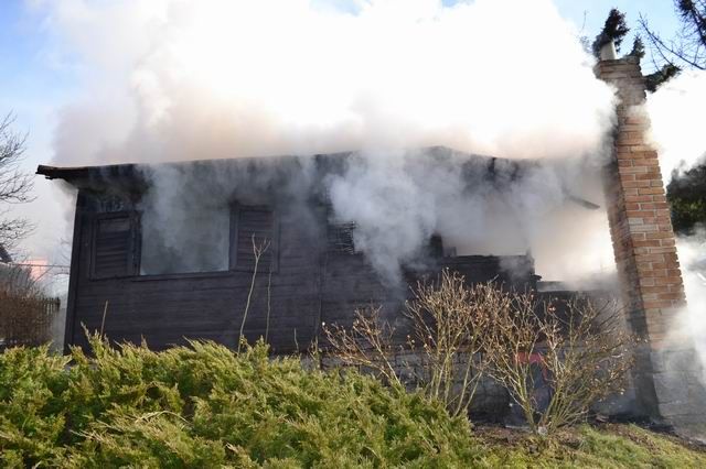 Oheň způsobil v Lipnici nad Sázavou škodu za 300 tisíc korun