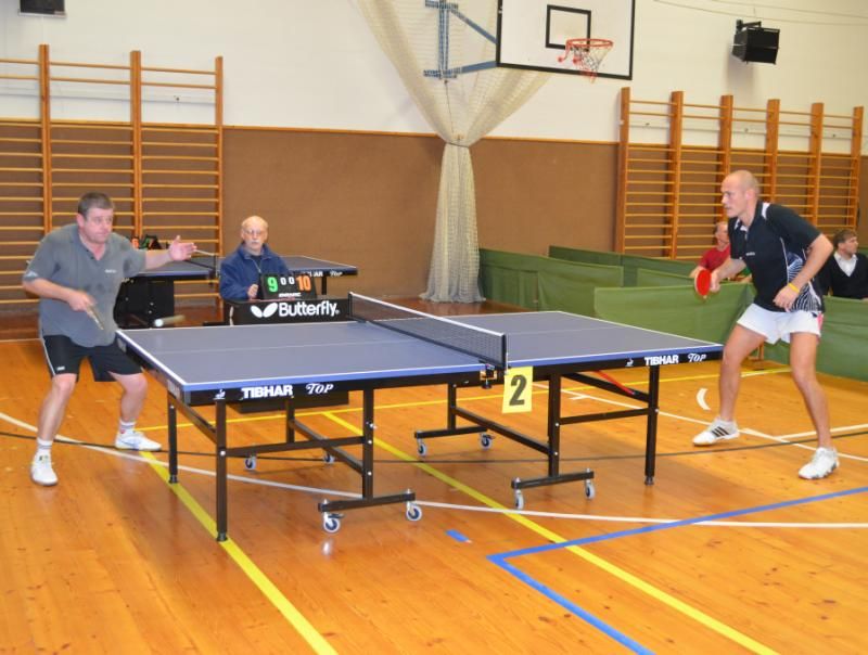 Okresní přebory stolních tenistů Třebíčska s rekordní účastí