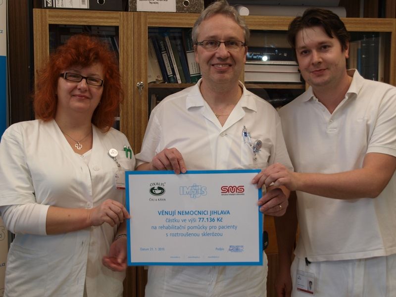 obrázek: Pacienti s roztroušenou sklerózou mají v Jihlavě nové rehabilitační pomůcky