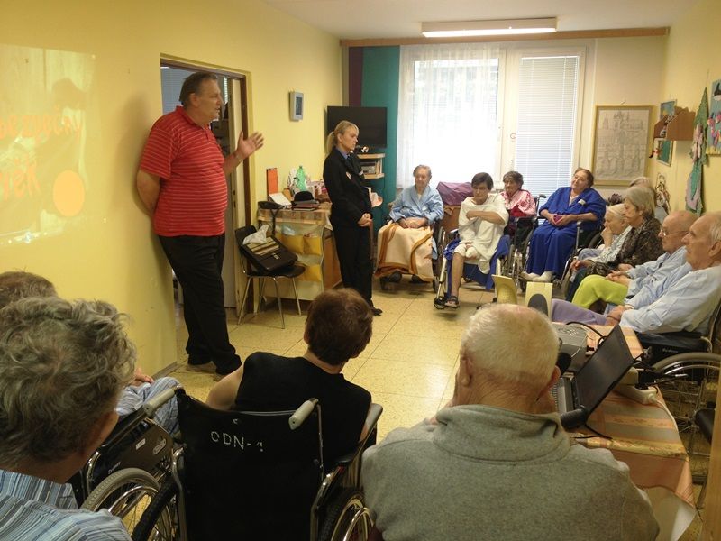 obrázek: Pacienti se v jihlavské nemocnici učili jak na šmejdy