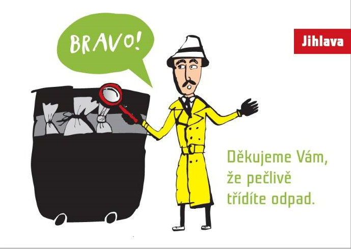 Papírový detektiv zhodnotí v Jihlavě třídění odpadu
