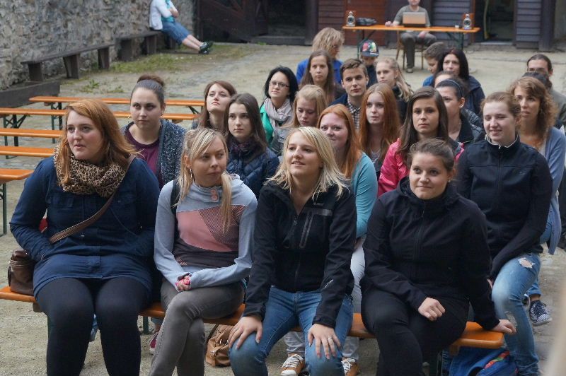 obrázek: Pasování nových studentů v Jihlavě