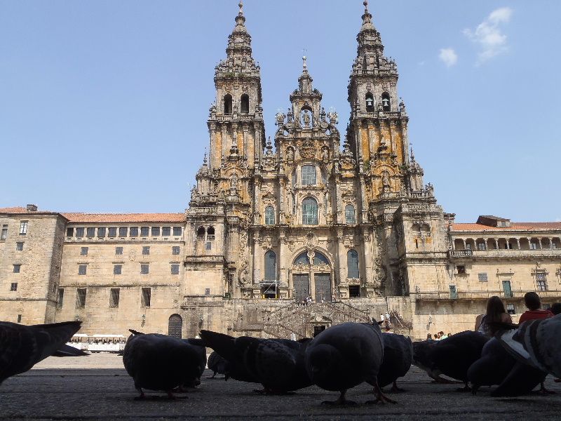 obrázek: Patrik Kotrba v Brodě o cestě do Santiaga de Compostela