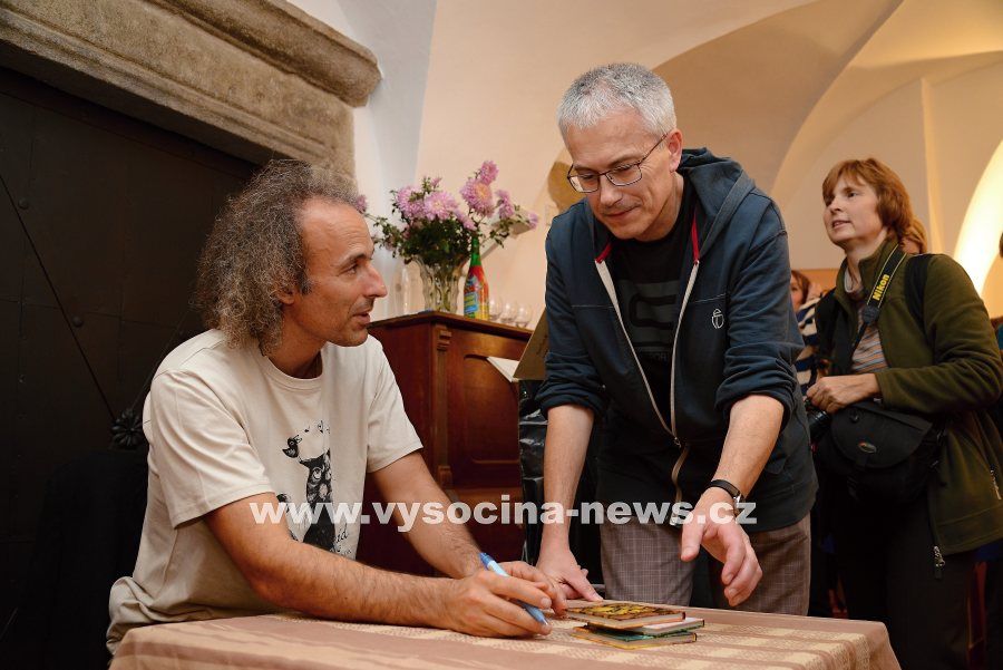 obrázek: Pavel Čech vystavuje v Havlíčkově Brodě