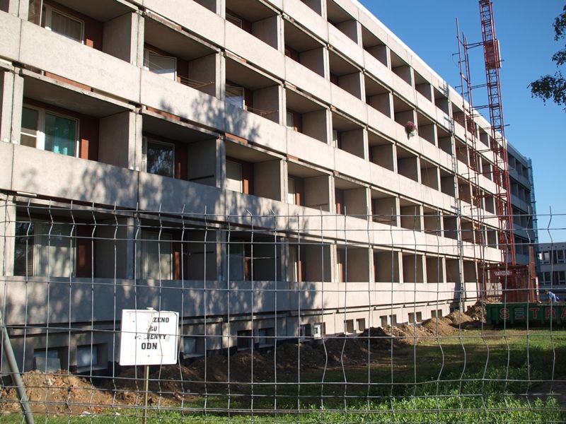 Pavilon dlouhodobě nemocných jihlavské nemocnice dostane nový kabát