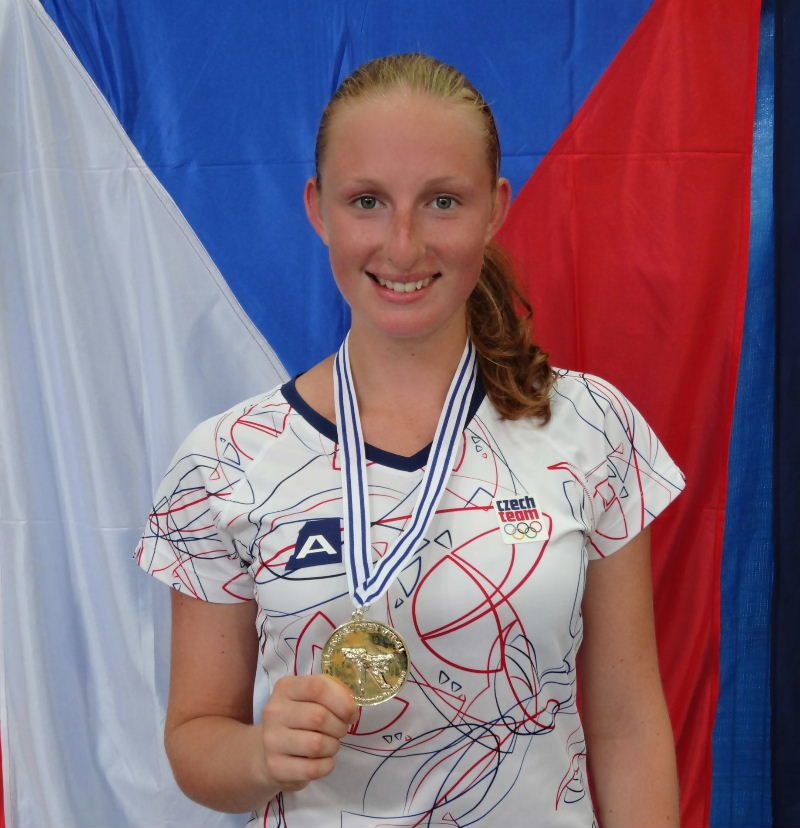 obrázek: Pelhřimovská taekwondistka Adriana Šimánková obhájila mistrovský titul v Izraeli