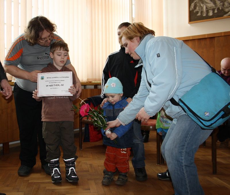 obrázek: Peněžní sbírka v Jaroměřicích nad Rokytnou skončila