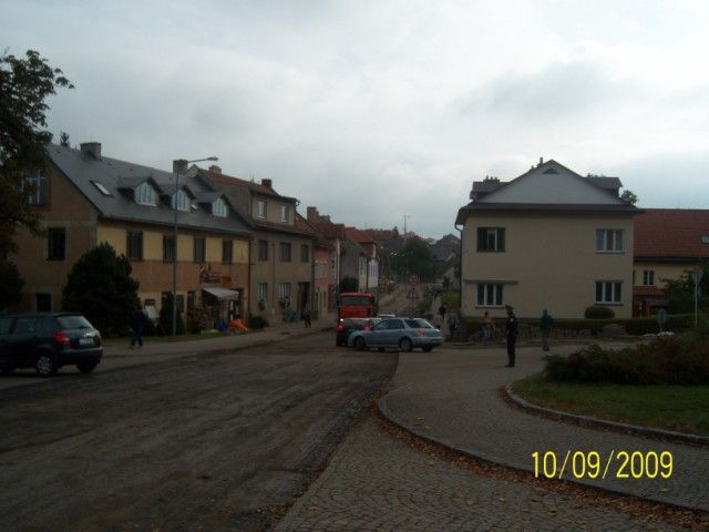 Plejáda uzavírek v Novém Městě