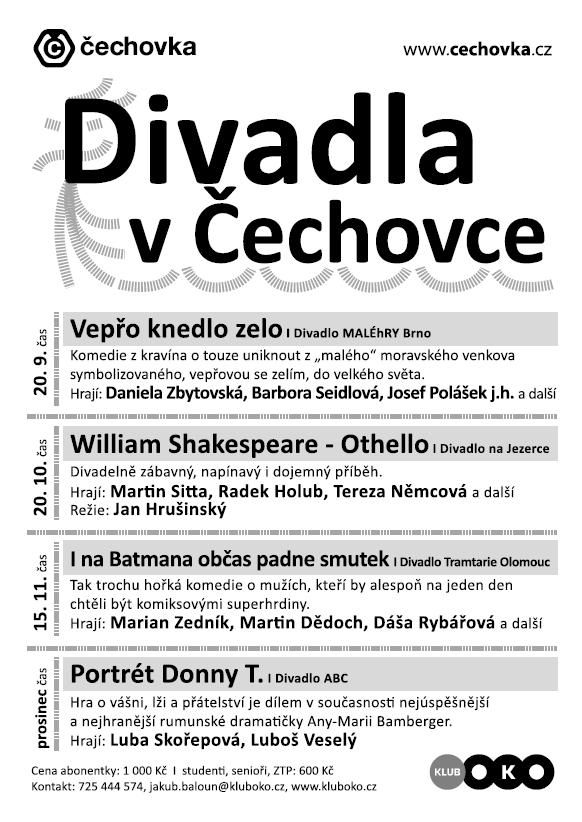obrázek: Podzim v Brodě ve znamení divadla