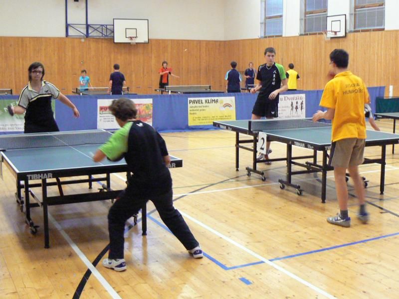 Pohár Vysočiny stolních tenistů na svátek ve Velkém Meziříčí