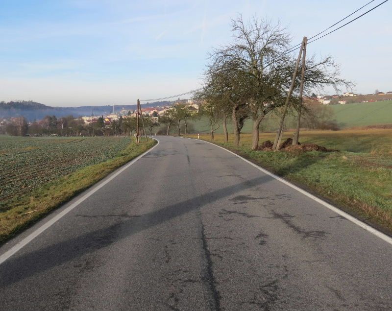 obrázek: Policisté hledají svědky havárie u Ledče