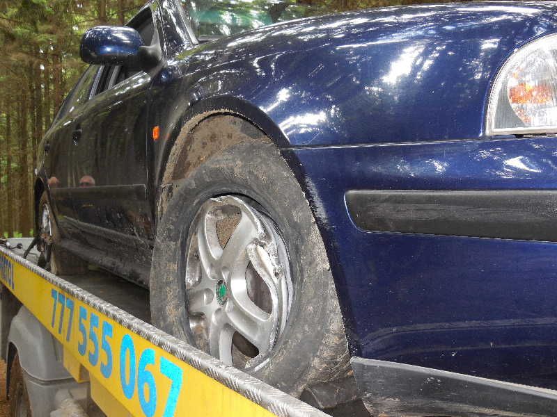 obrázek: Policisté pronásledovali na Třebíčsku řidiče s kradeným vozem