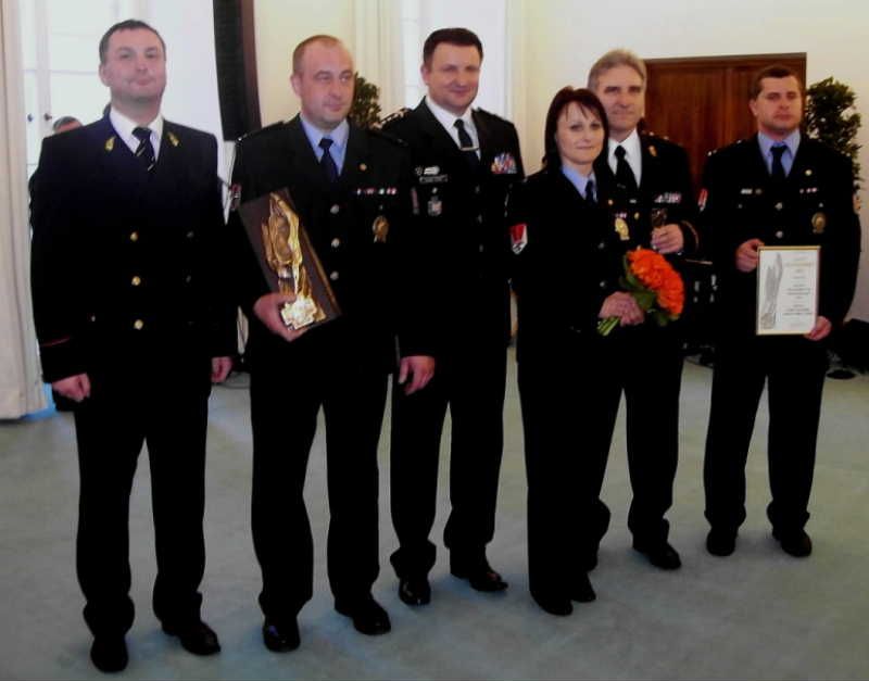 obrázek: Policisté z Třebíče získali ocenění Zlatý záchranářský kříž
