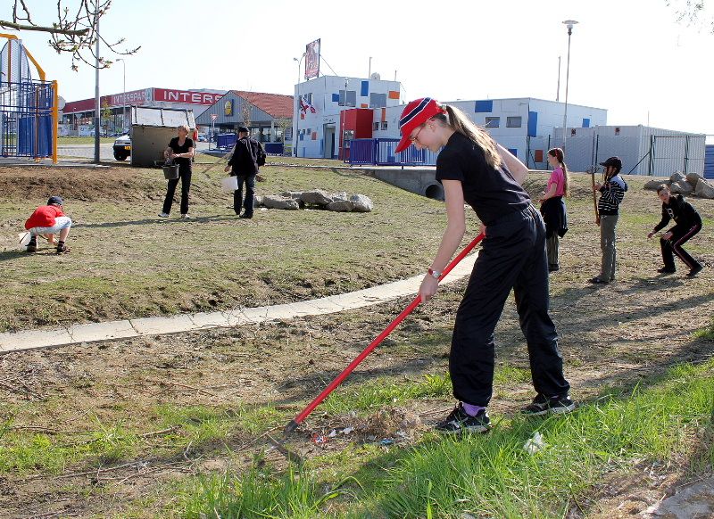 Poslední úpravy třebíčského baseballového stadionu