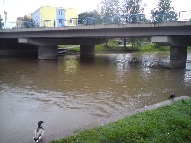 Povodně způsobují škody i na Vysočině