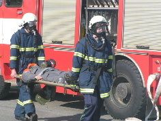 Požár v jihlavské nemocnici prověří záchranáře