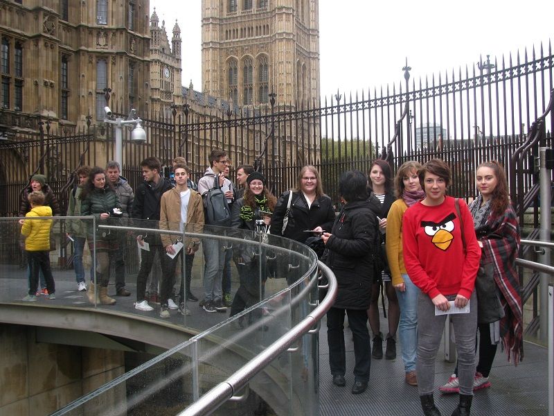 obrázek: Pracovní stáž pelhřimovských studentů ve Velké Británii