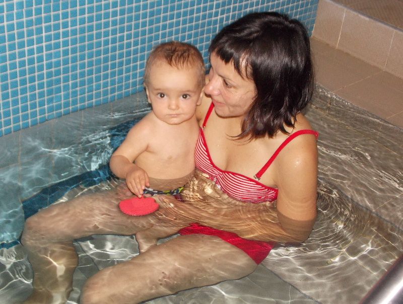 Prázdninové plavání s hrotovickými Andílky