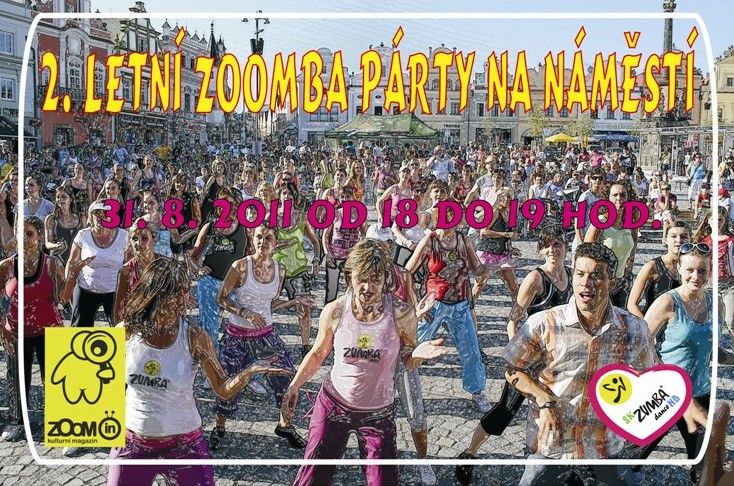 Prázdniny v Brodě zakončí další Zoomba párty