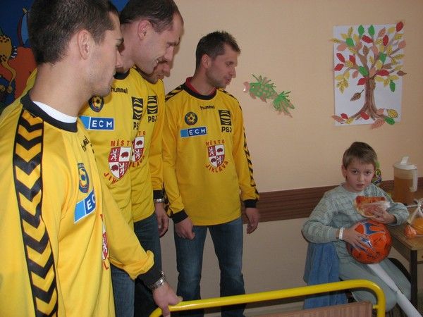 Předčasný Mikuláš v jihlavské nemocnici